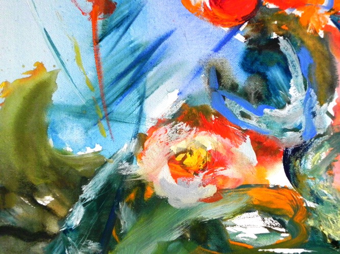 Flower Power II, Detail