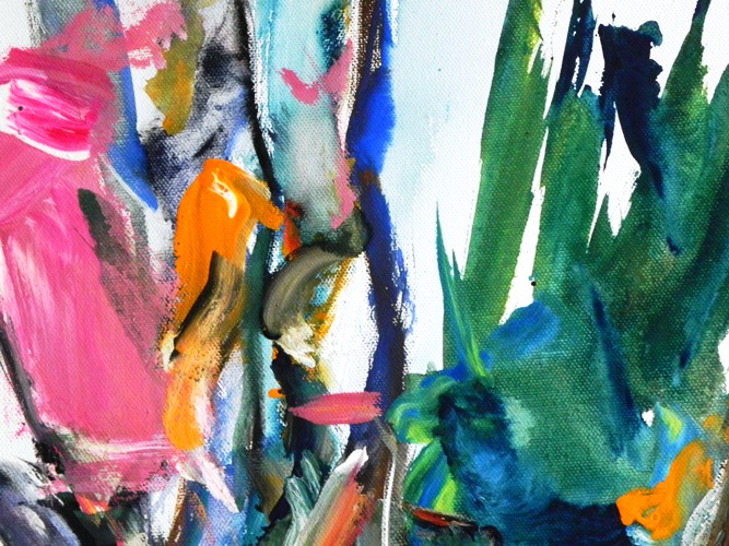 Flower Power III, Detail