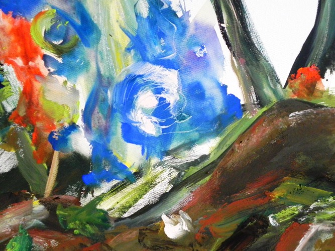 Flower Power IV, Detail